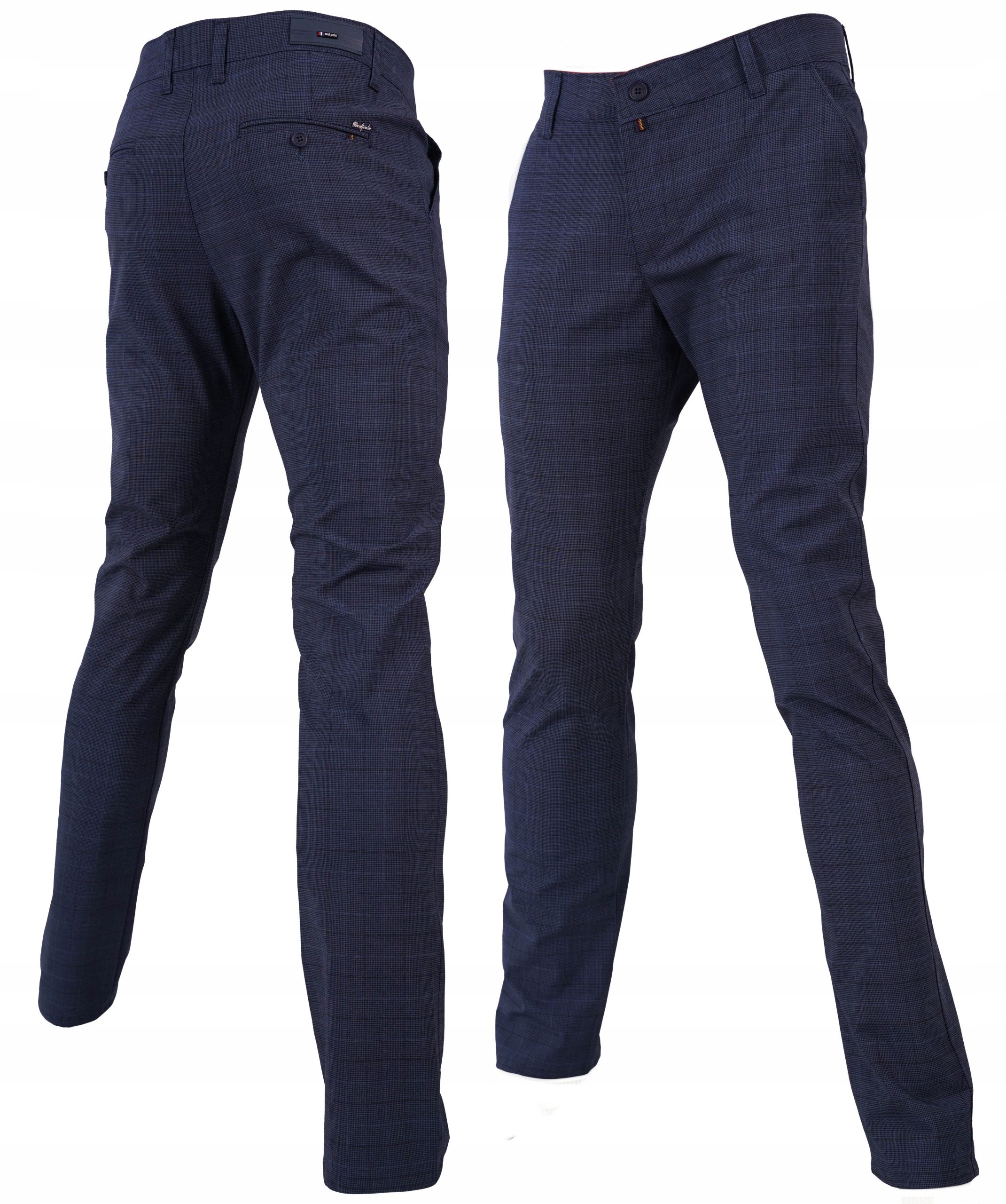  Herrenhosen kariert elegant grau 32 86-88