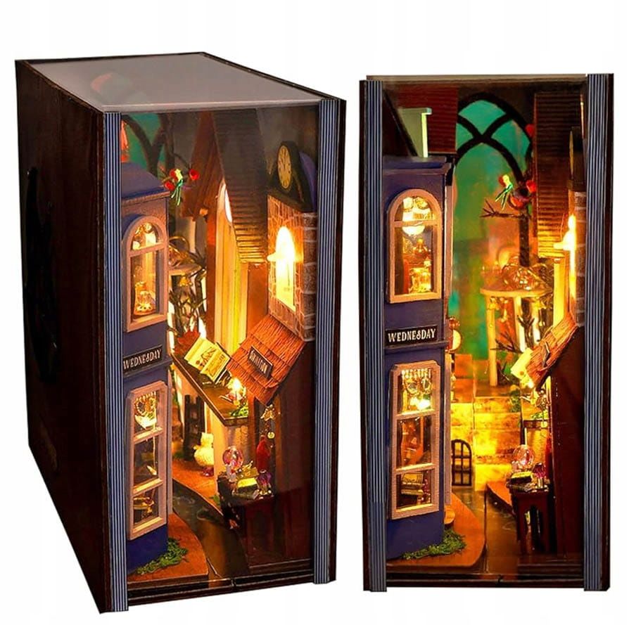 Miniatūra māja book nook vasara fejas dāvana diy