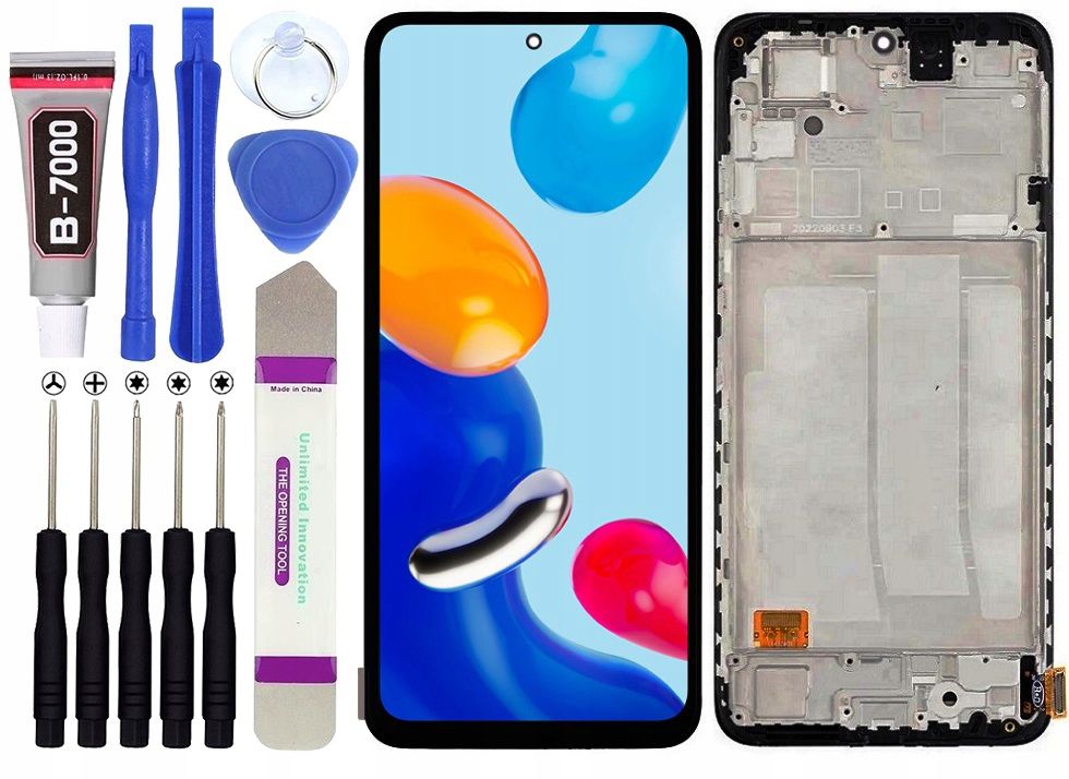  Xiaomi redmi note 11 / 11s incell lcd ekranas