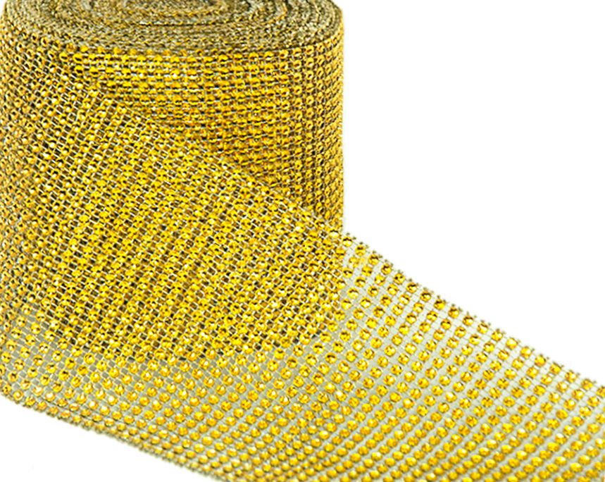  Dekoratyvinė juostelė cirkoniai dzety sidabras aukštis 12 cm