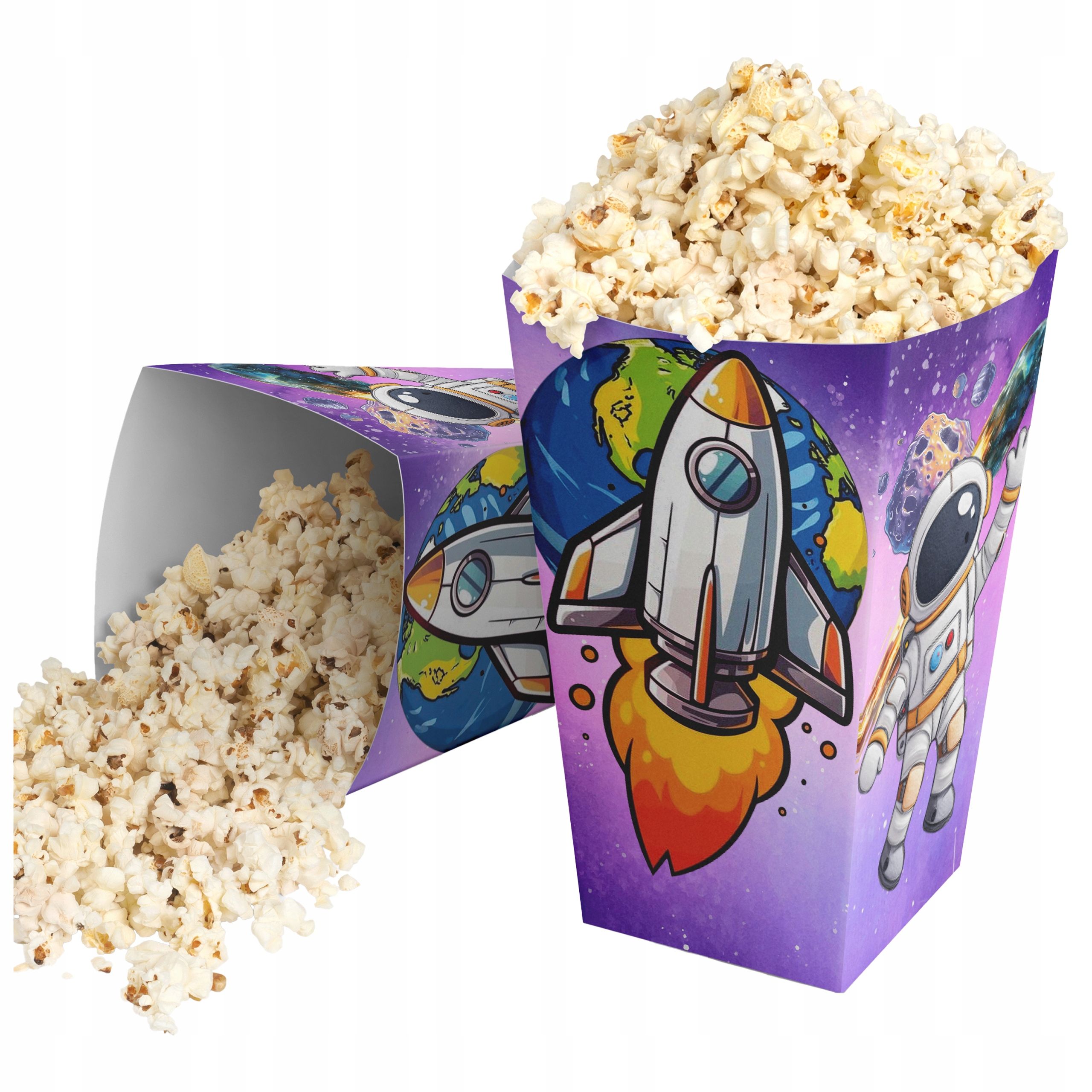  Popcorn boxes snacks football football footballer birthday 4pcs