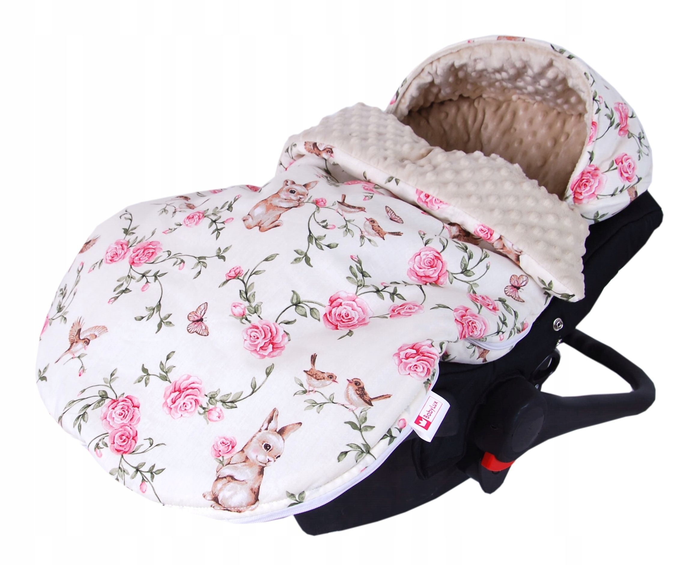  Babylux magamiskott sügis minky puuvill vankrile, turvahällile 90cm nr93