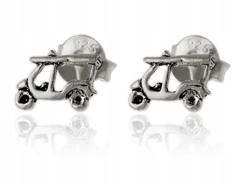  Ohrringe motorräder matocykl motorcycle motorki silber 925 k2943 - 1g.
