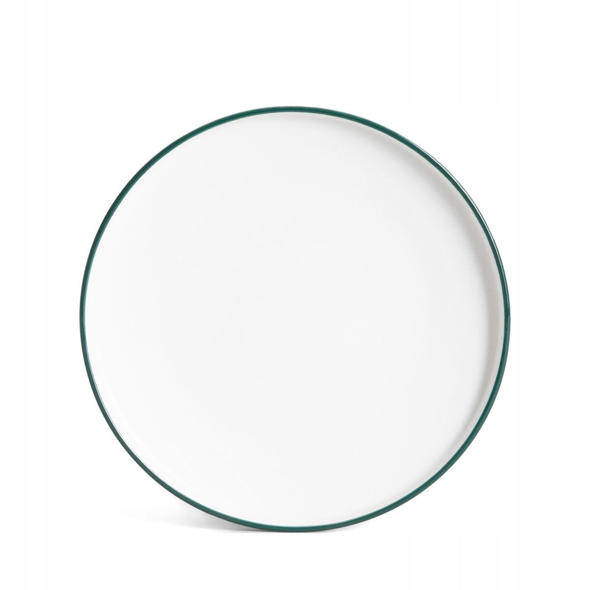  Porcelánový talíř blyde se zelenou okraj 20cm homla