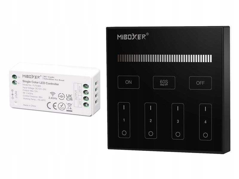  Wifi zonų valdiklis milight led fut035w | cct