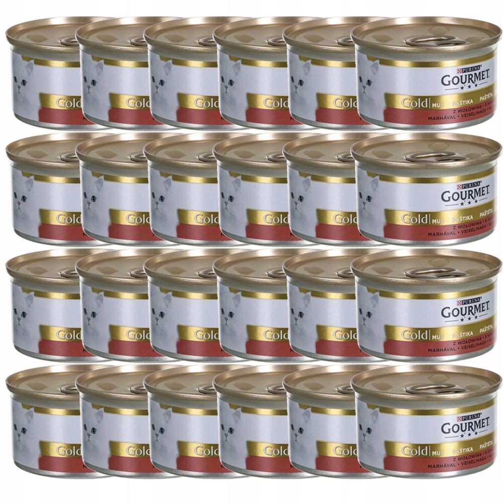  Gourmet gold skonių mišinys 24x85g + pro plan sterilised 3x85g nemokamai