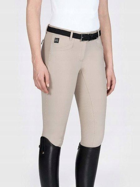  Moteriškos jojimo kelnės cedar full grip equiline smėlio spalva 38