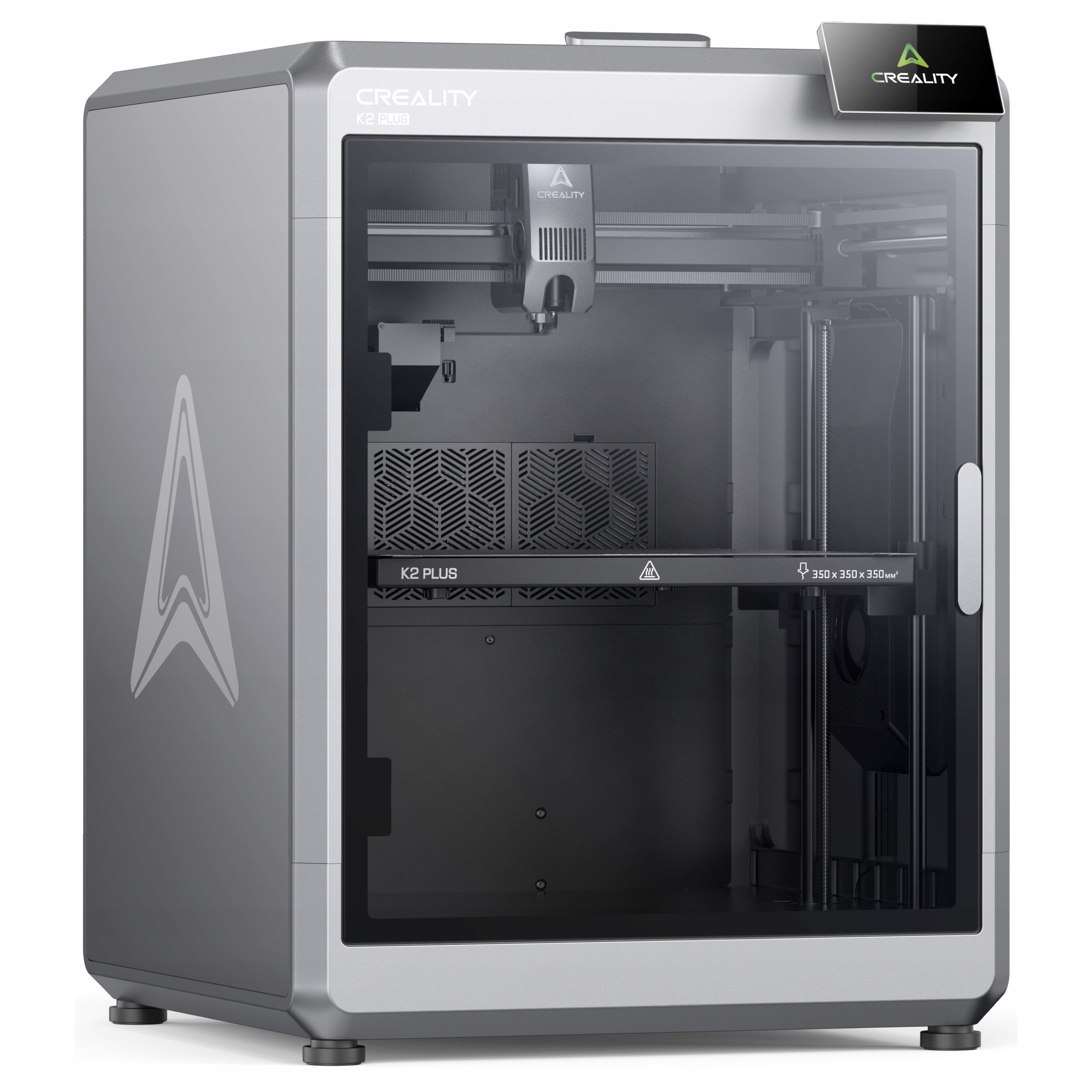  Reaalsus k2 + professionaalne 3d-printer fdm suletud wifi suur 350mm