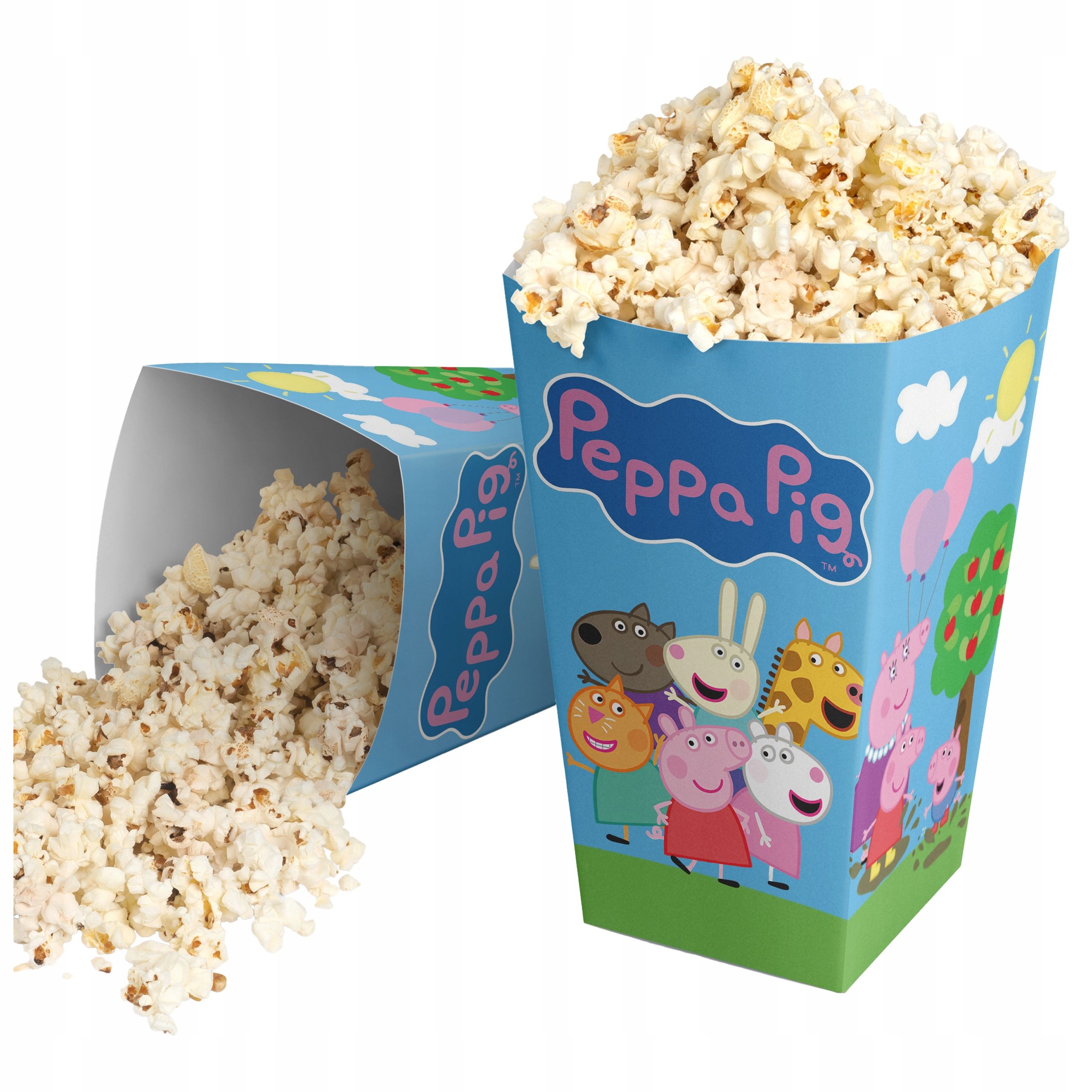  Popcorn boxes snacks football football footballer birthday 4pcs