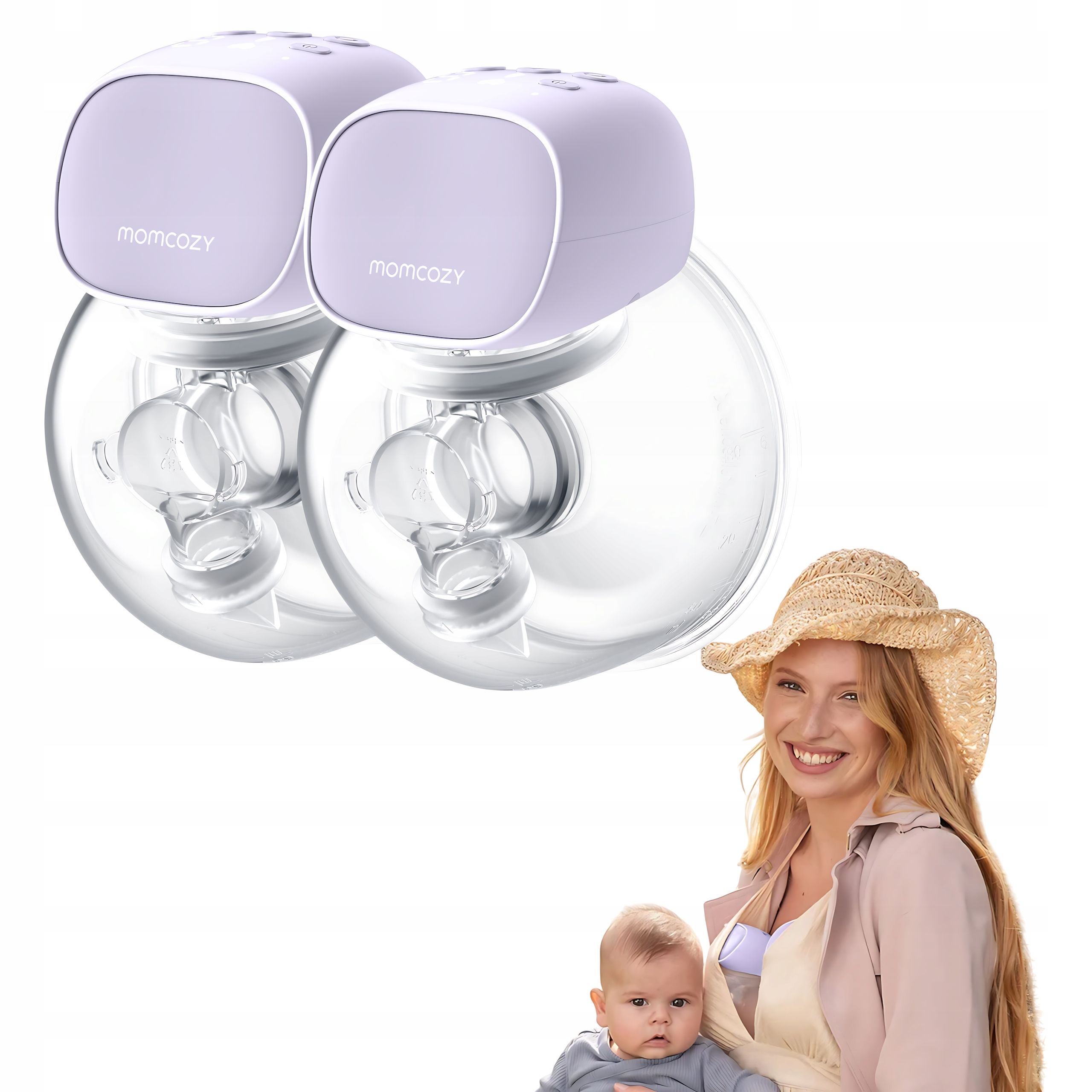  Kabellose elektrische milchpumpe mamacozy s9 pro elektrisch einzel mit zubehör