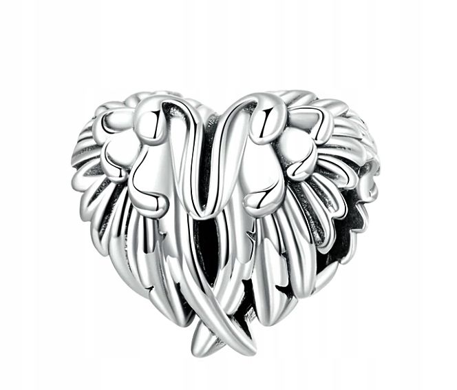  Charms engelsflügel anhänger pflege herz silber 925