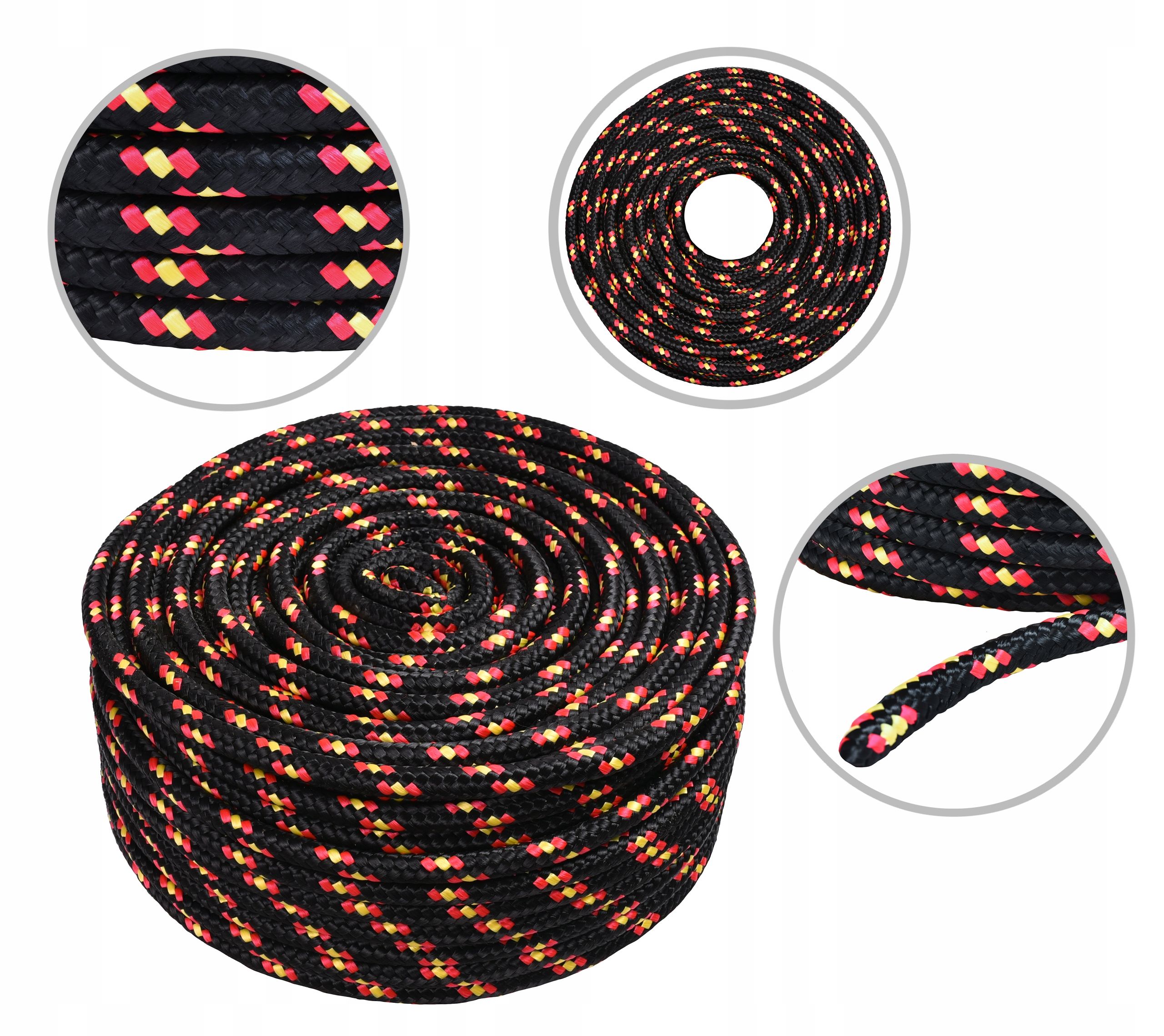  Polipropileno virvė tinklelio tvirtas 10mm 50m