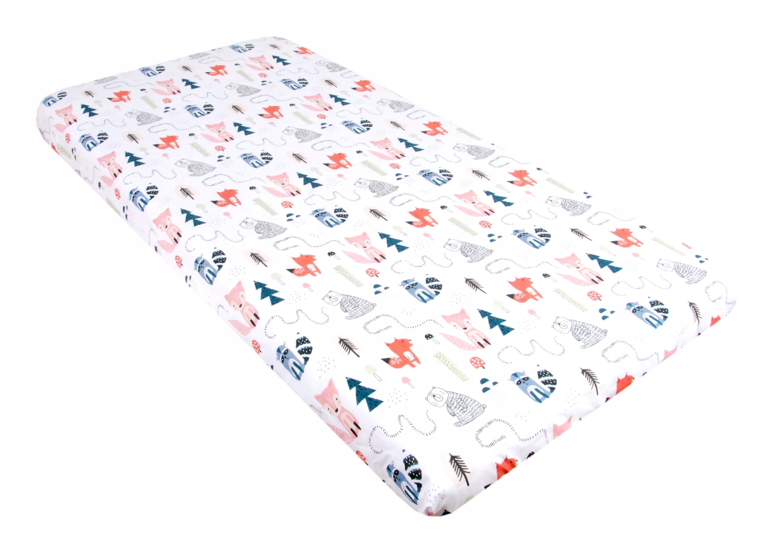  Babylux laken mit gummizug für die krippe muslin musselin 60x120 teddybären