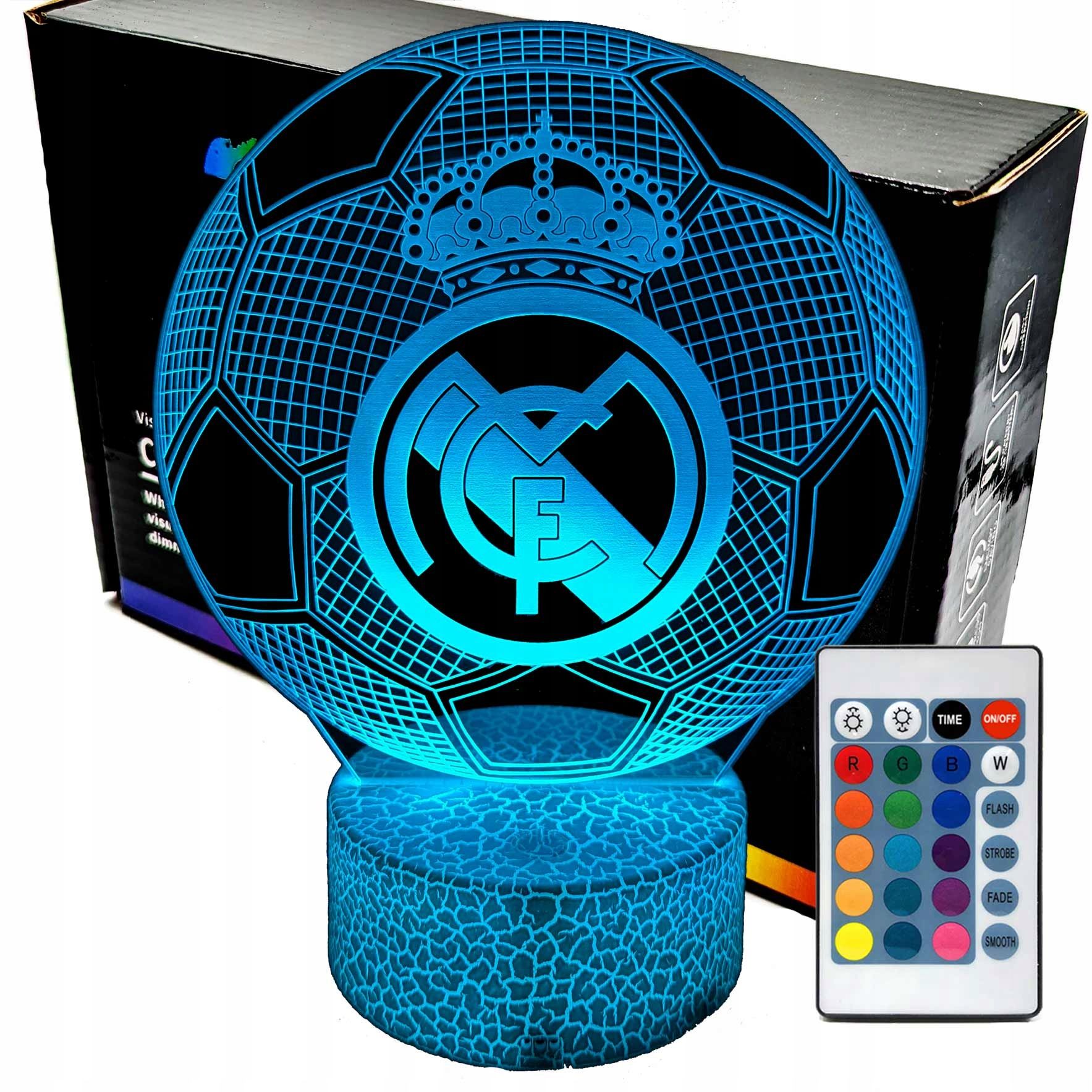  Noční světlo fotbal liverpool fc 3d lampy led
