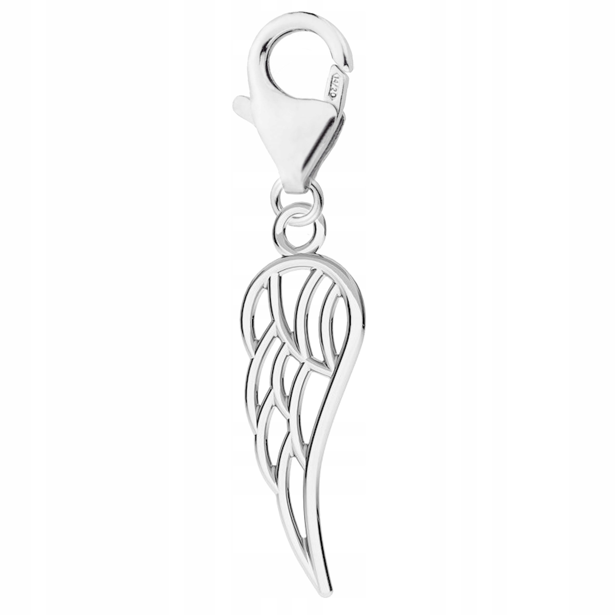  Silberanhänger karabiner mit einem engel angel engel engel silber 925
