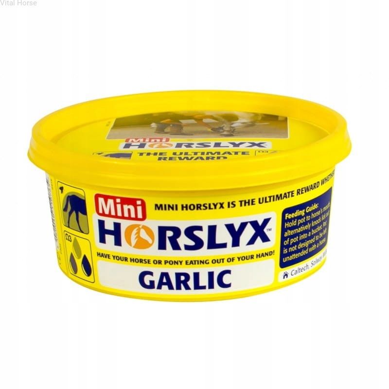  Horslyx vitamiini lakkumine hobuste jaoks garlic 650g