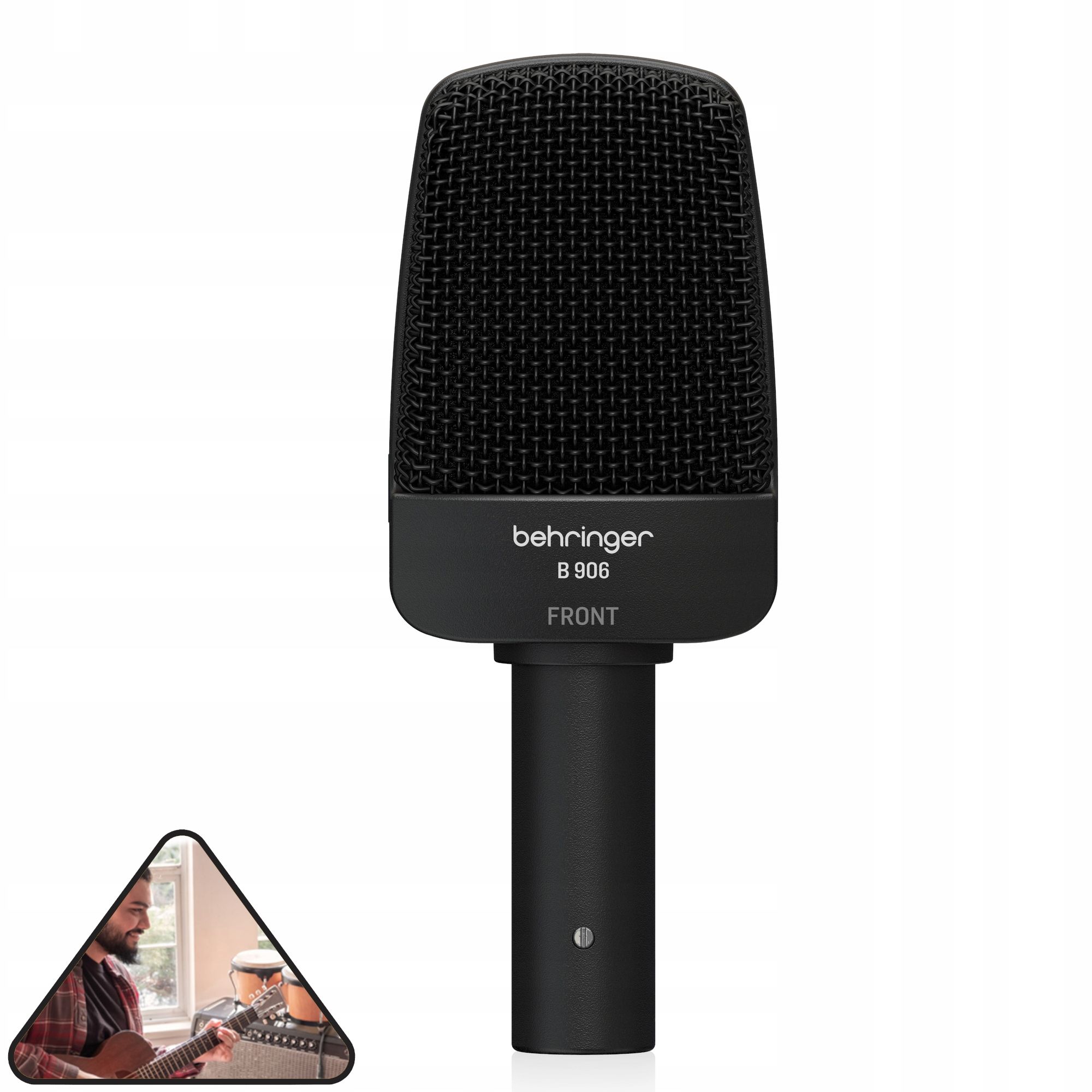  Bv4038 wielkomembranowy kondensatorinis mikrofonas stovas vokalas usb behringeris