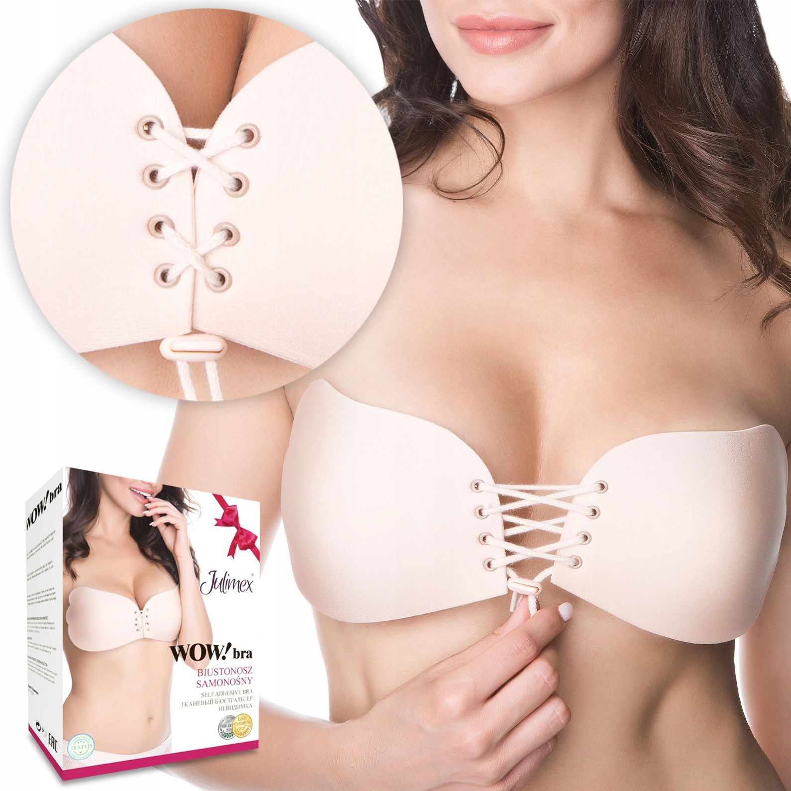  Julimex bs-05 wow! self-supporting bra closed push-up - b