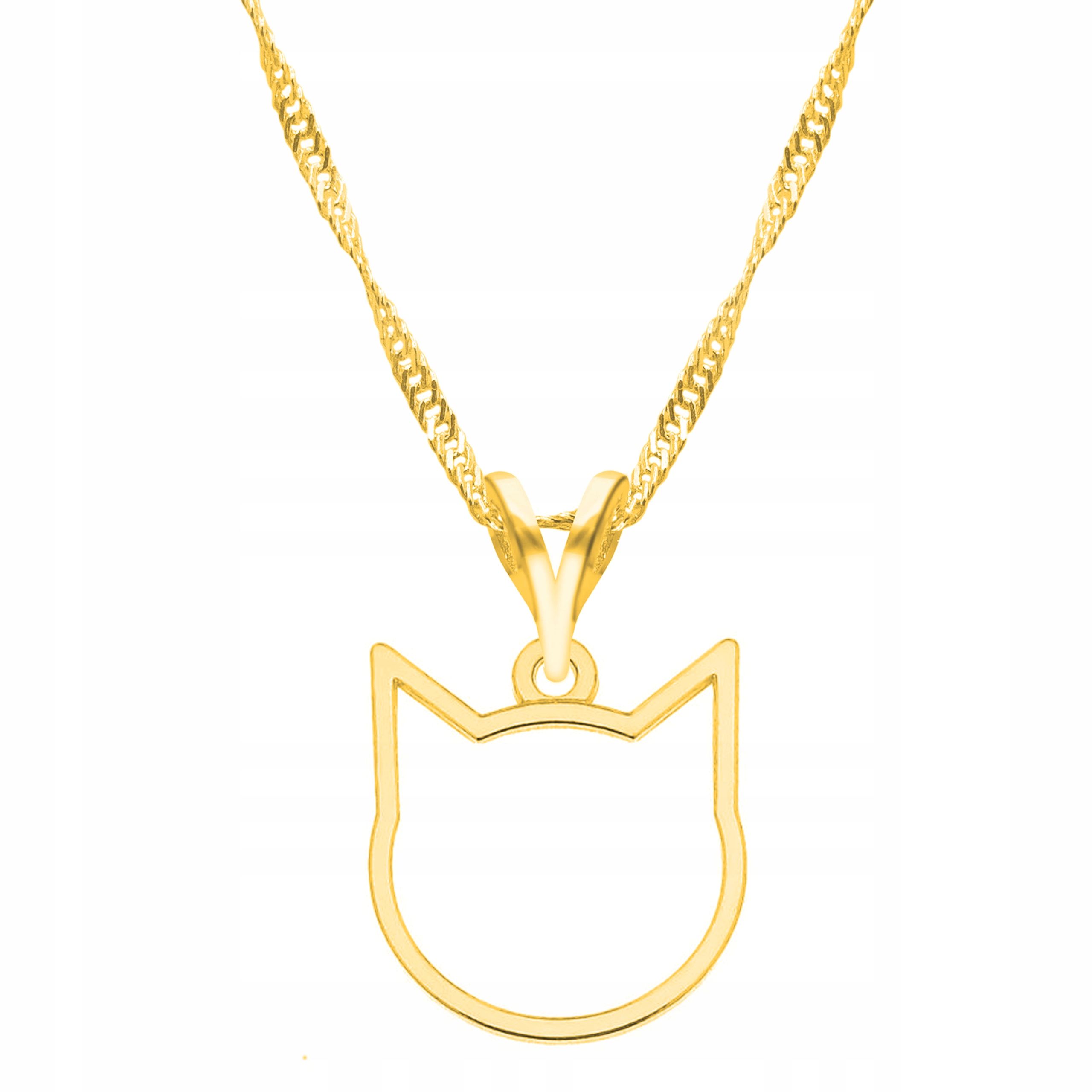  Goldkette halskette 925 mond hörner