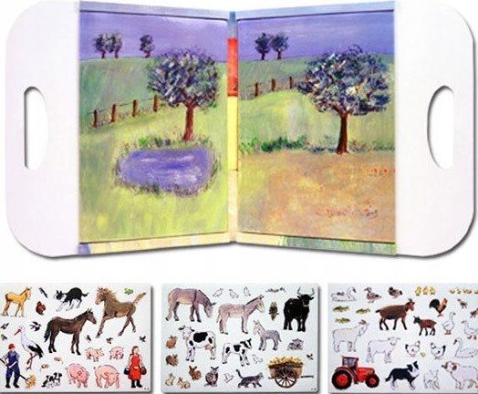  Ae01 magnetická tabuľa puzzle magnety egmont