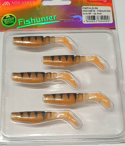  Kanopos mikado fishunter 8cm-108 pakuotėje yra 5 vnt.
