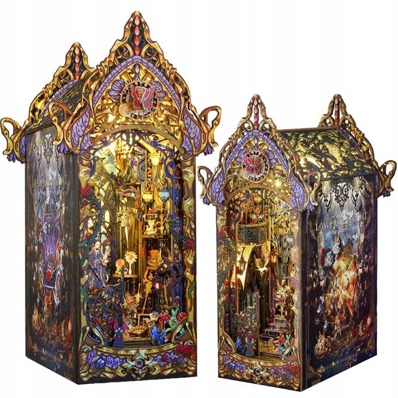  Miniatūra māja book nook vasara fejas dāvana diy