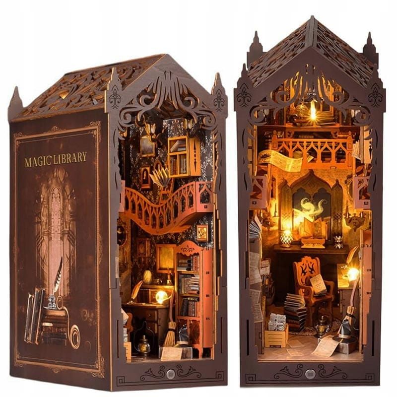  Miniatūra māja book nook vasara fejas dāvana diy