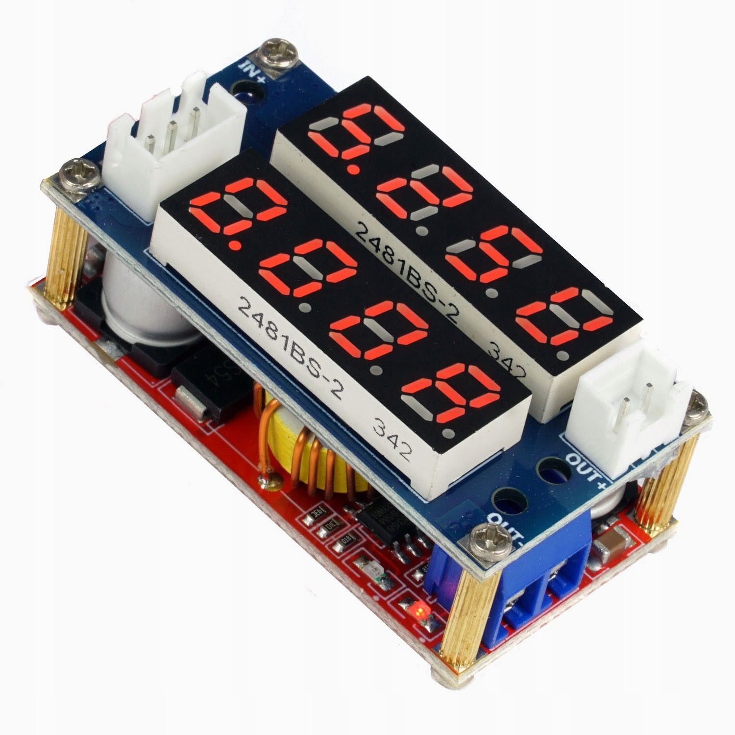  Muundur xl4015 step-down koos ekraaniga laadija cc/cv 5v-38v / 1v-2