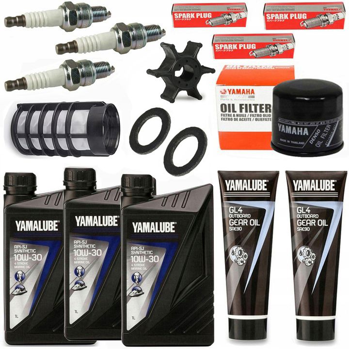  F40a aptarnavimo rinkinys yamaha yamalube 10w30 rotorius