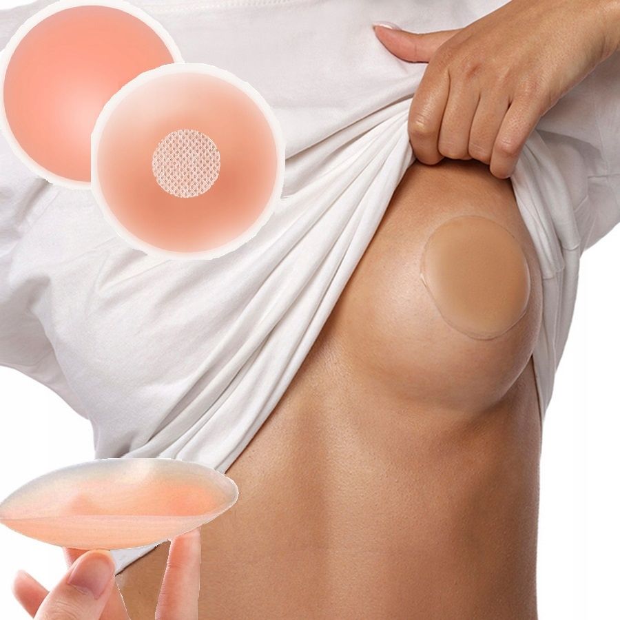  Silikonclips brustwarzen brustwarzen selbsttragender bh brusthütchen 2 stk.