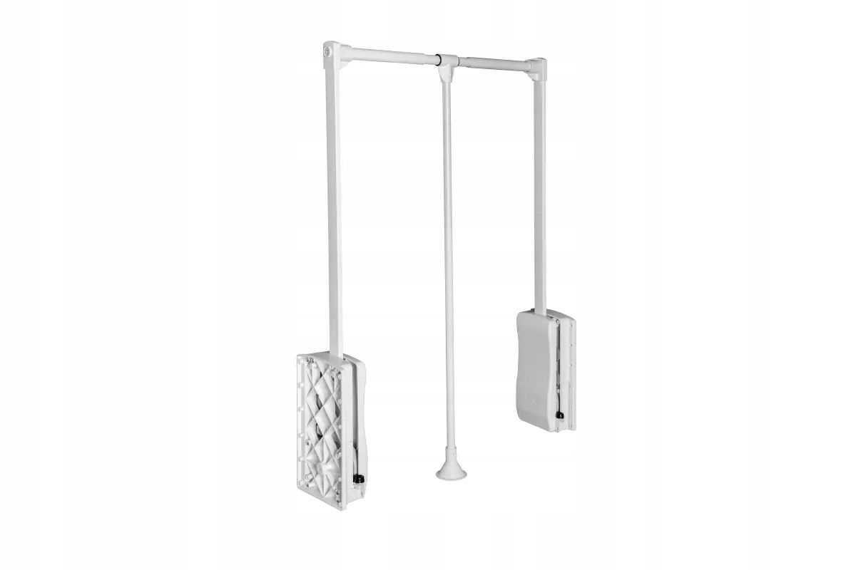  Gtv pantograf hydraulické, suspenze šatník, 875-1200mm bialy