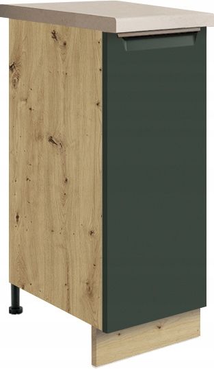  Glamūriniai kampinė apatinė spintelė uni lentynėlė [16d] green