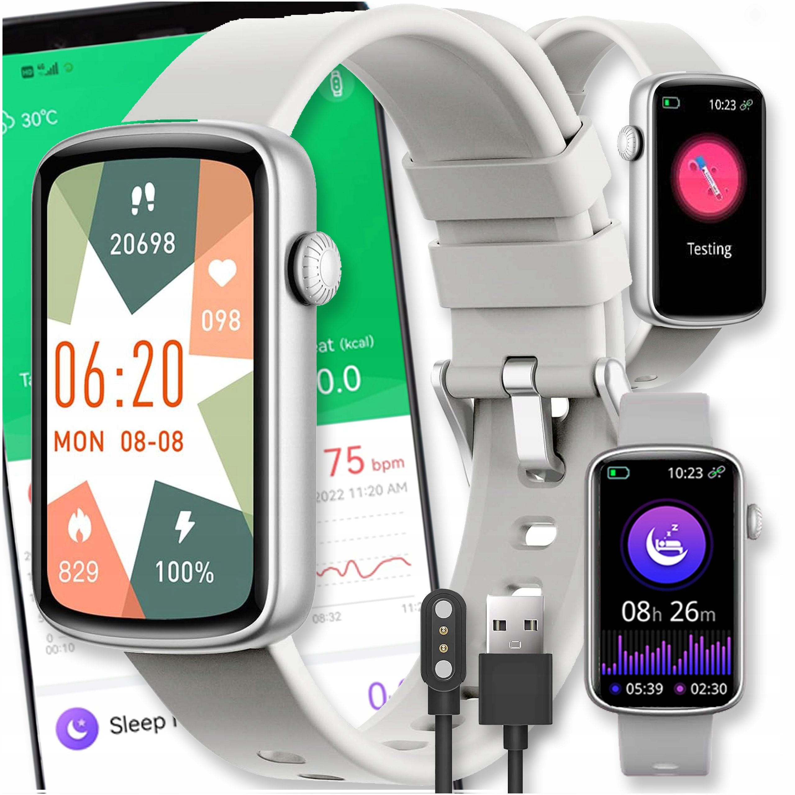  Chytré hodinky náramek na chytré hodinky atletický pro sport puls rozhraní bluetooth jízdní kolo