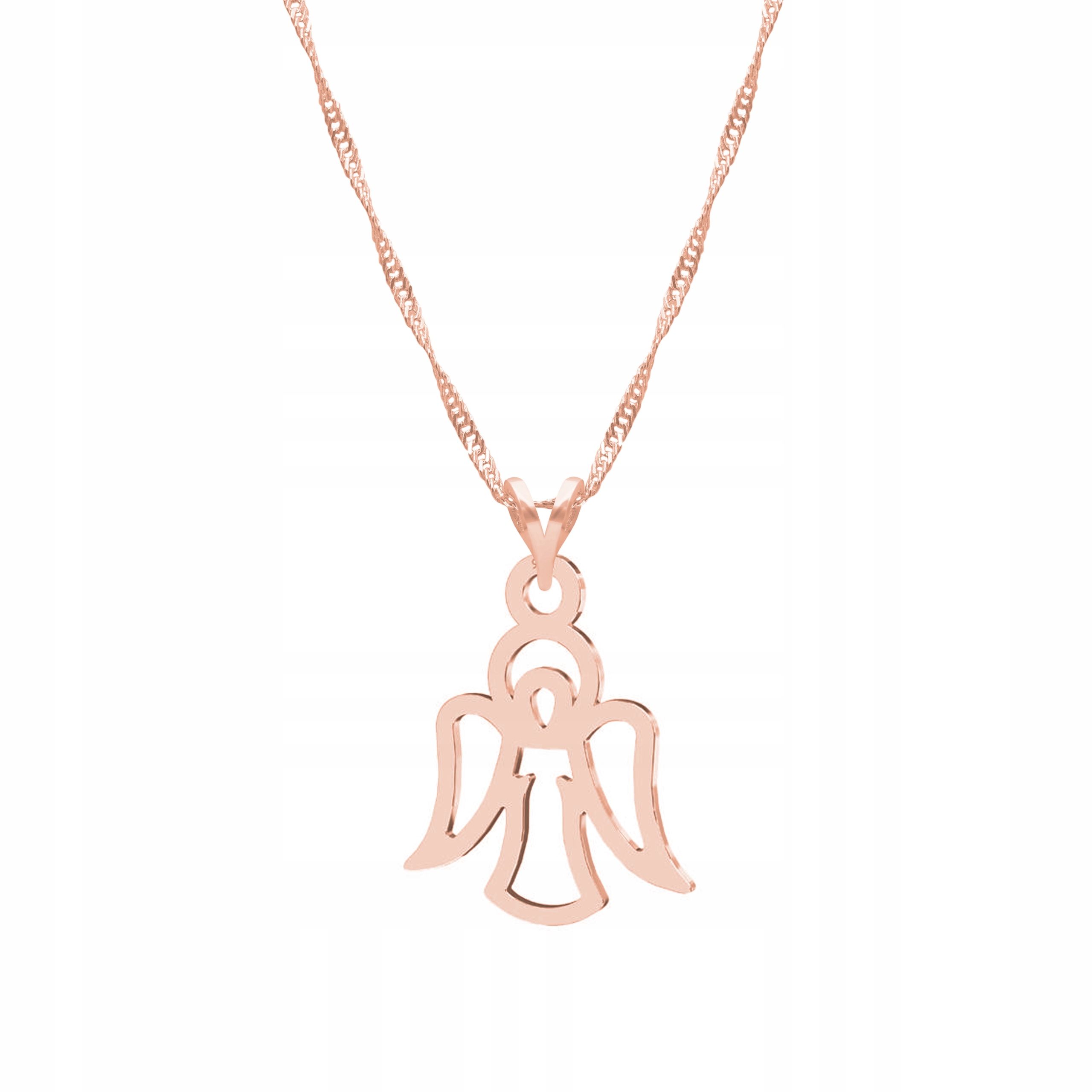  Goldkette halskette 925 mond hörner
