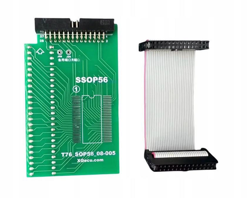  Adapteris bga48 zif dėl programatoriaus xgecu t56 arba t76 - rinkinys su 5 rėmeliais