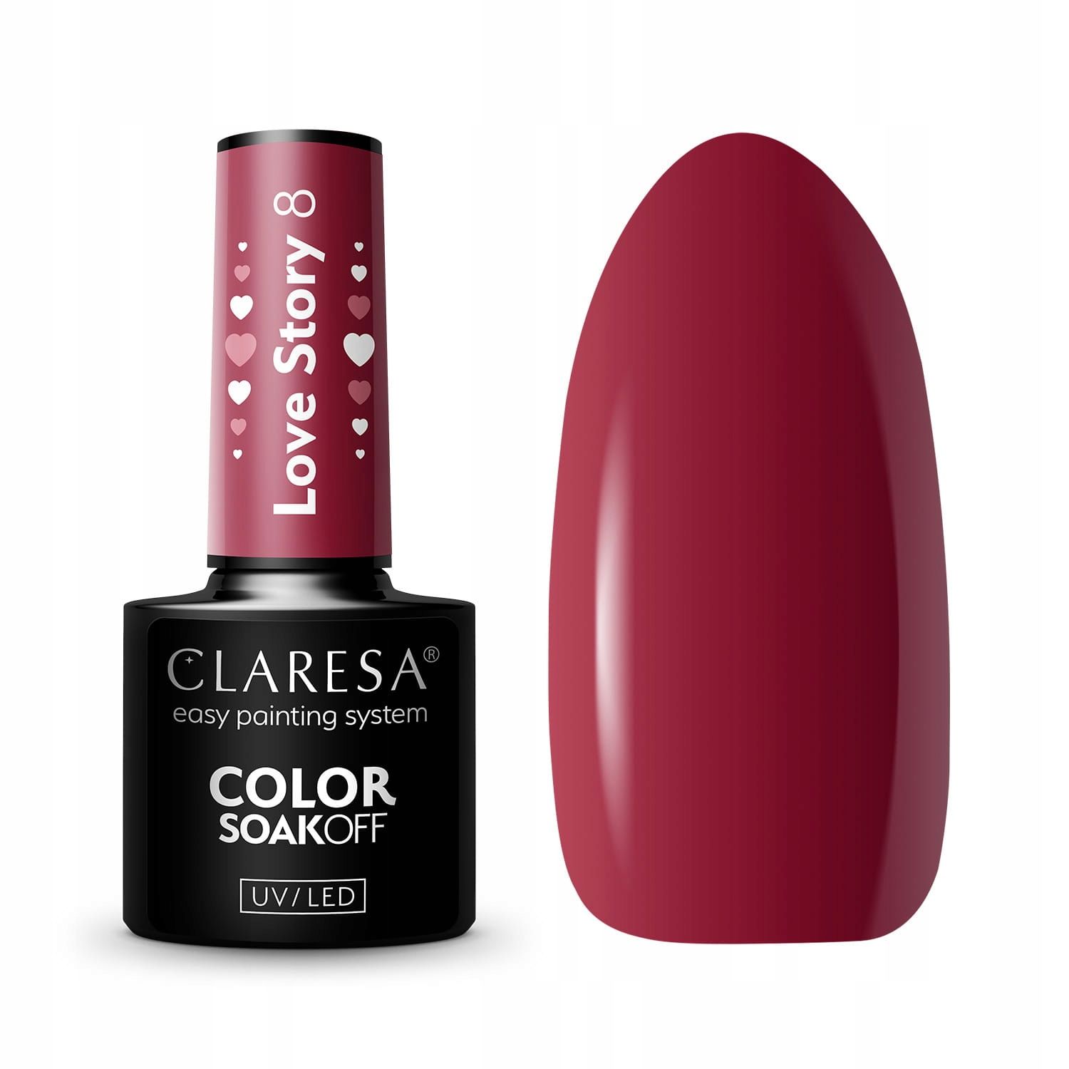  Claresa hibrīda nagu laka summer stories 1 5g