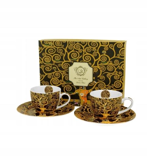  2 cups espresso with saucers safa