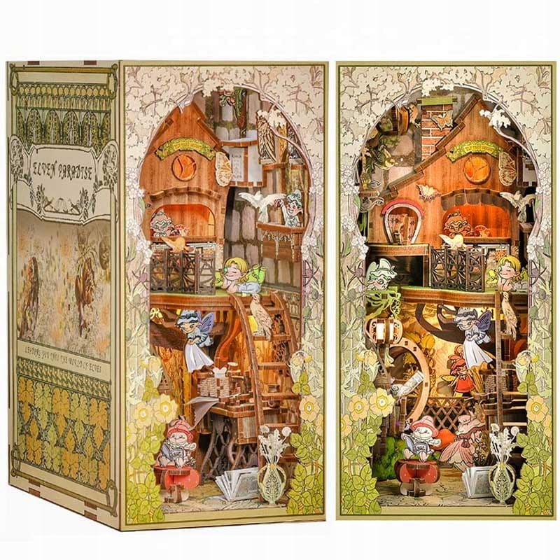 Miniatūra māja book nook vasara fejas dāvana diy