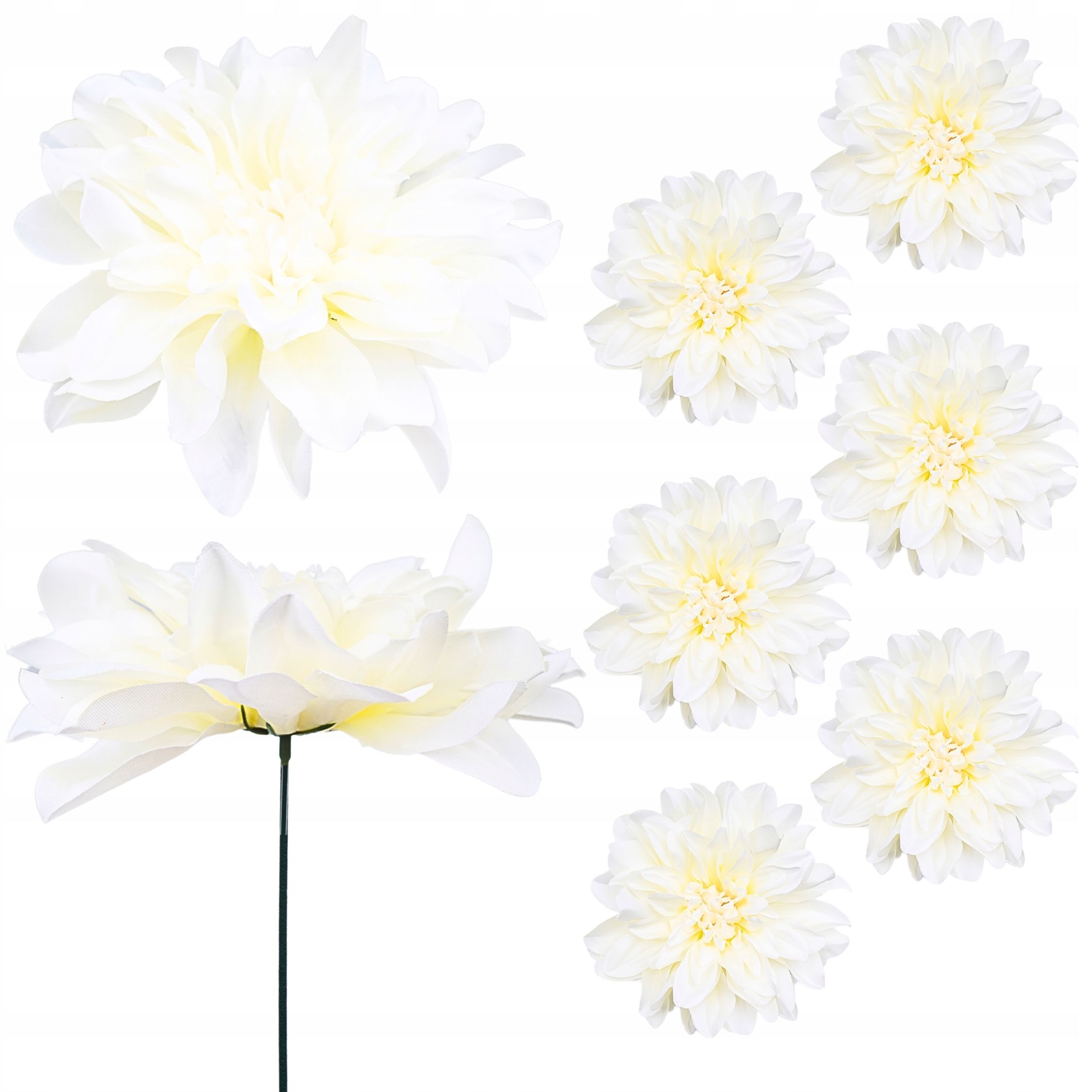  Mākslīgais zieds orhideja zars dekoratīvs rotājums florists pik 62cm