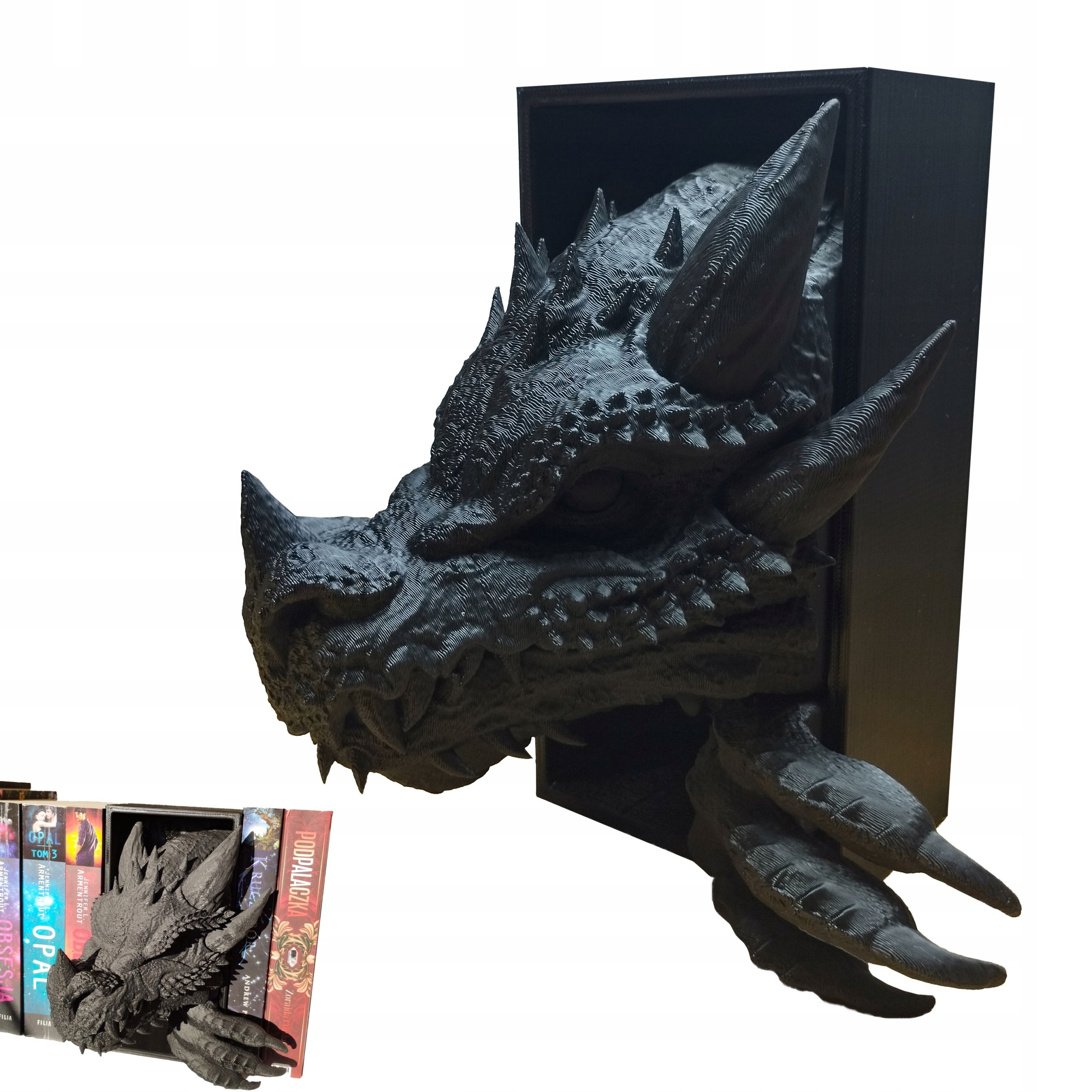  Grāmatu galds book nook dementor inspirowany harry poters homecraft3d