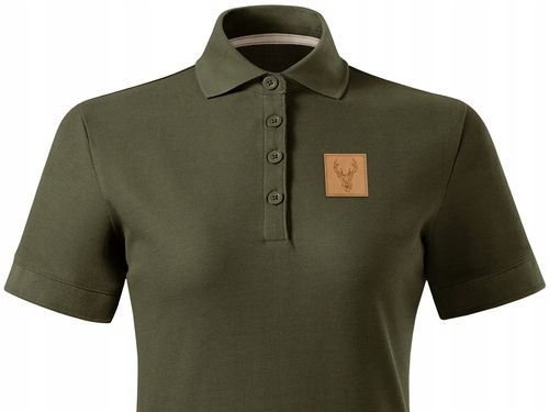  Women&#39;s t-shirts polo green military head bull for hunting for diany - s