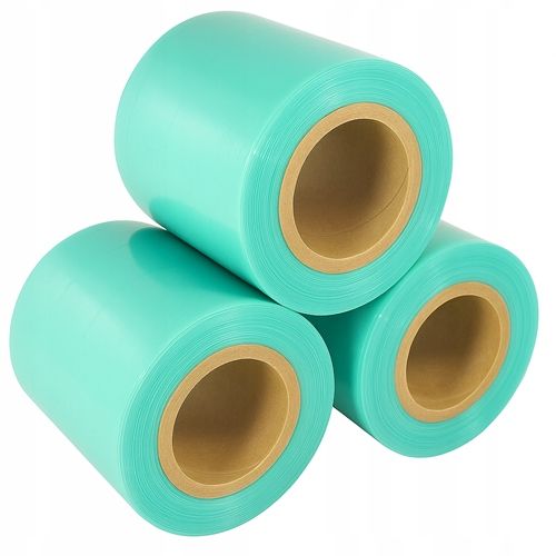  Stretch plėvelė mini rap 0,3kg raudonos spalvos