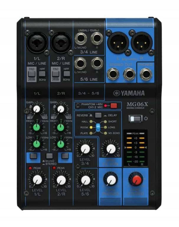  Yamaha mg20 mikseris analoginis 20-kanalų konsolė miksujaca