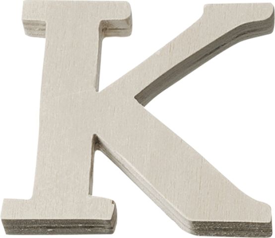  Vēstule koka 4 cm, y