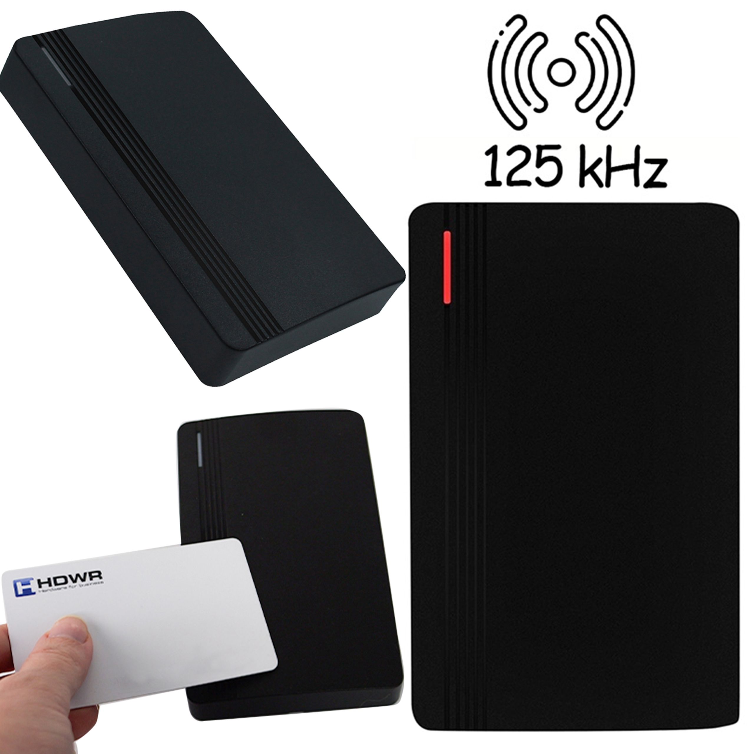  Näherungsleser für karten rfid 125 khz schutzart ip66 wiegand 26 kompakt