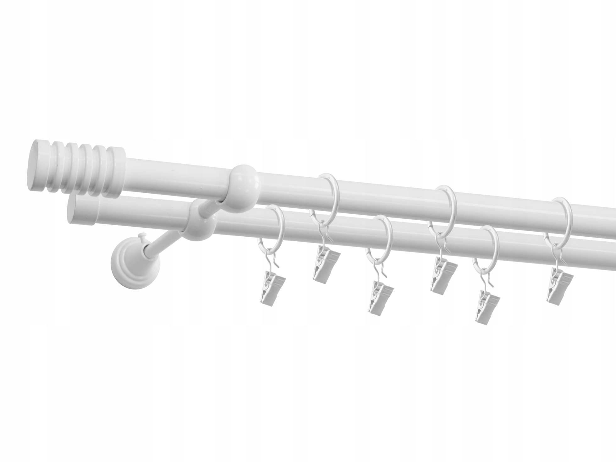  Dvigubas karnizas satinas 19 mm 240 cm