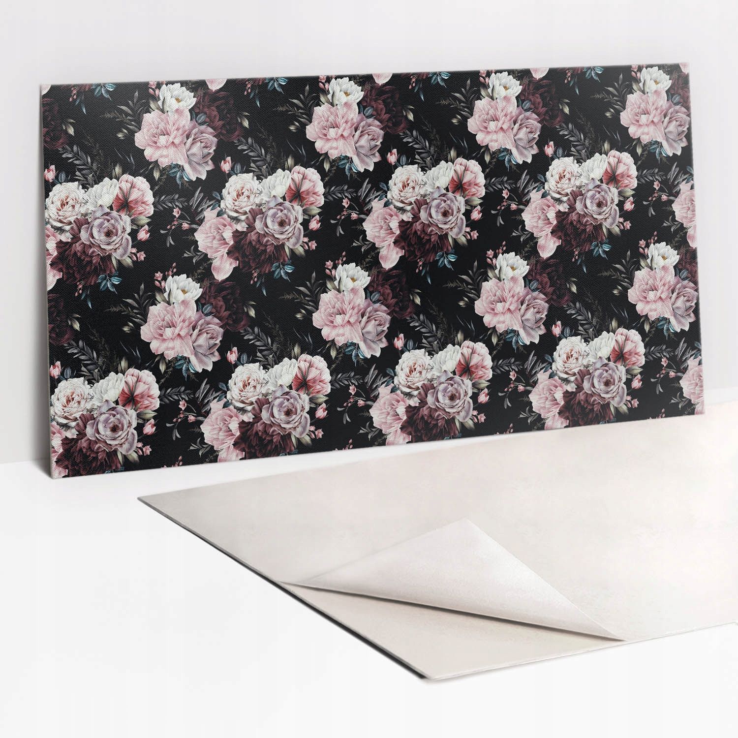  Sticky vinyl panels wall mounted waterproof stone texture 100x50 cm