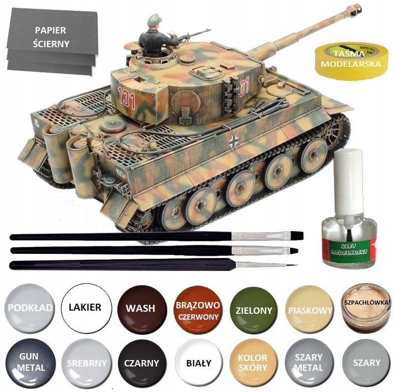  Modell panzer panther panzer panther a + acrylfarben für modelle +....