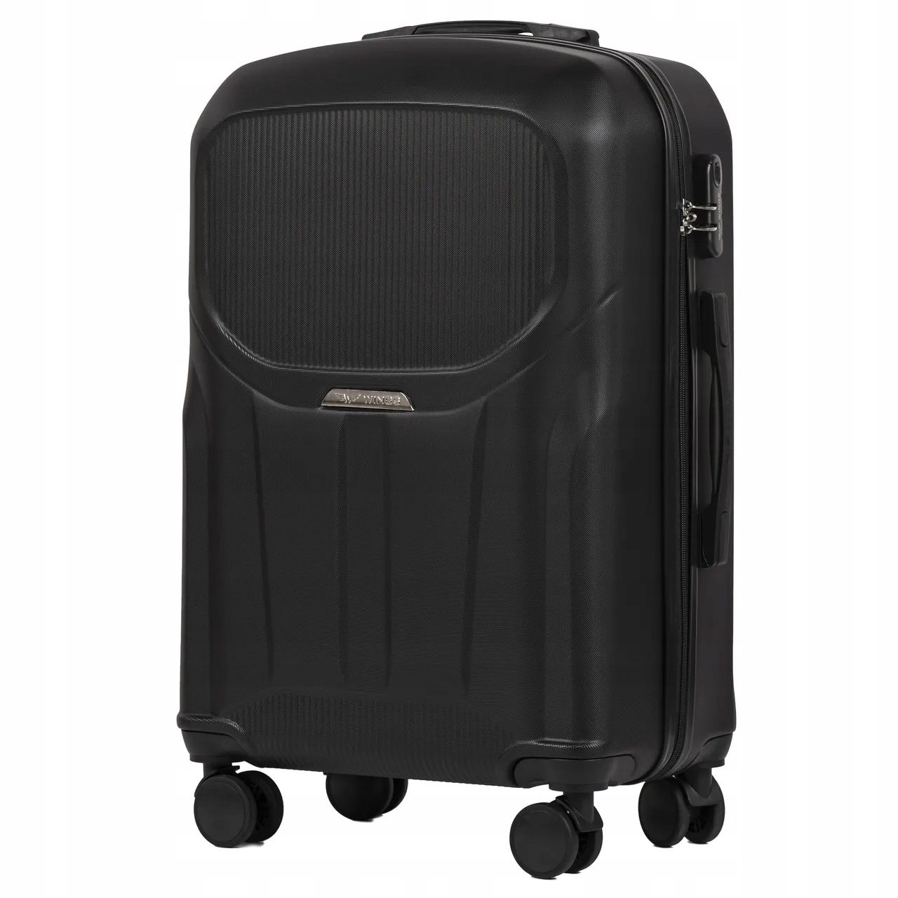  Wings predator pdt01 s , rankinio bagažo lagaminas abs+ , 38 l , dark grey