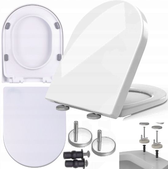  Toilet lid toilet slow-descent universal najtwardszy duroplast